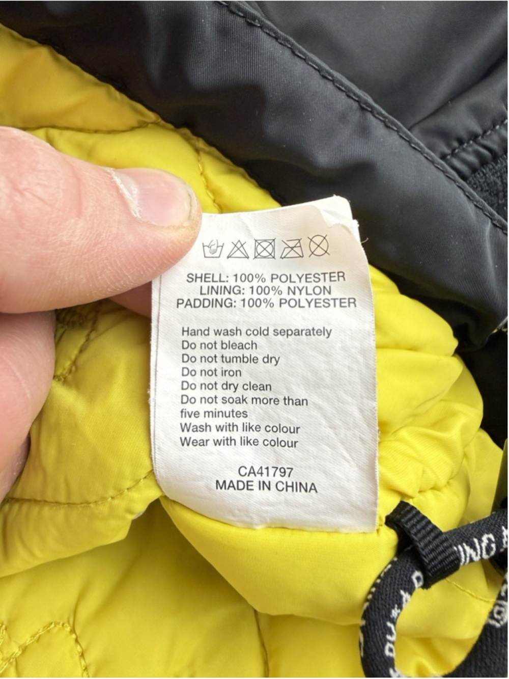 Aape By A Bathing Ape Men's Large Black Pullover Anorak Jacket - Picture 8 of 16